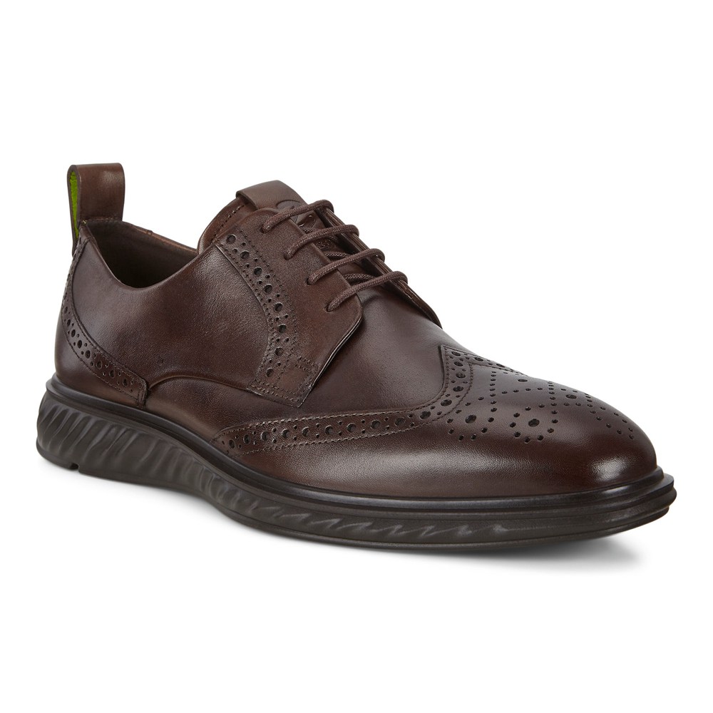 Zapatos Brogue Hombre - ECCO St.1 Hybrid Lite Wingtip - Marrom - SPD572016